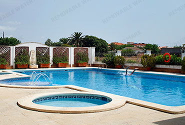 Odzimování bazénu